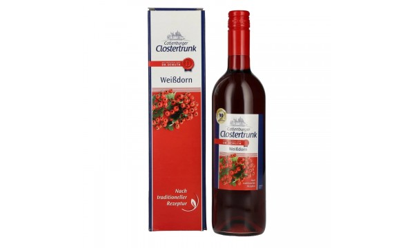 Catlenburger Clostertrunk Weißdorn 12,5% Vol. 0,75l dovanų dėžutėje, saldus