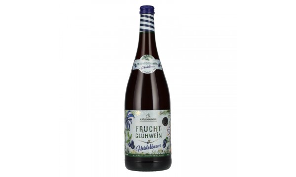 Katlenburger Glühwein Heidelbeere 8,5% Vol. 1l, saldus