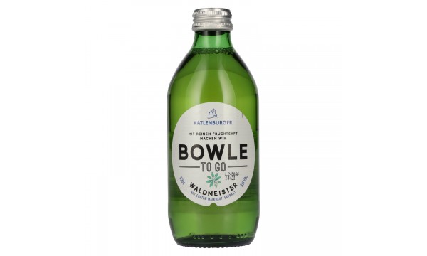 Katlenburger Bowle-To-Go Waldmeister 5% Vol. 0,33l, pusiau saldus