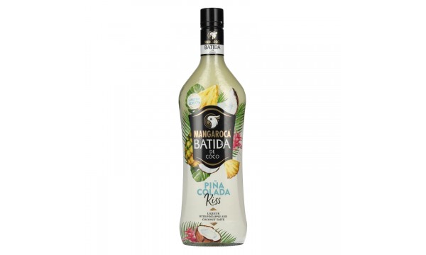 Mangaroca BATIDA de Côco Piña Colada Kiss Limited Edition 16% Vol. 0,7l Mangaroca BATIDA de Côco Piña Colada Kiss Limited Edition 16% Vol. 0,7l