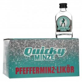 Quicky Minze Pfefferminzlikör 18% Vol. 20x0,02l