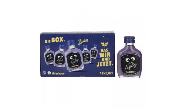 Kleiner Feigling Blueberry 15% Vol. 12x0,02l