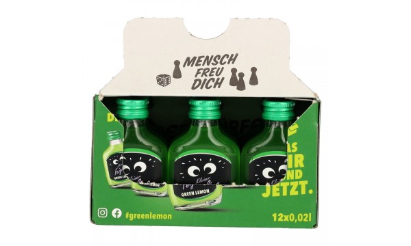 Kleiner Feigling Green Lemon 15% Vol. 12x0,02l