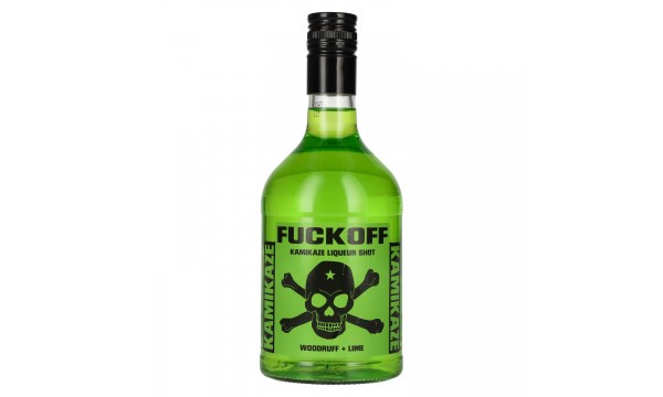 Fuckoff KAMIKAZE Woodruff Lime Liqueur 15% Vol. 0,7l