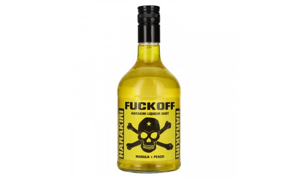 Fuckoff HARAKIRI Marula Peach Liqueur 15% Vol. 0,7l