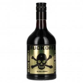 Fuckoff BLACK Vodka 40% Vol. 0,7l