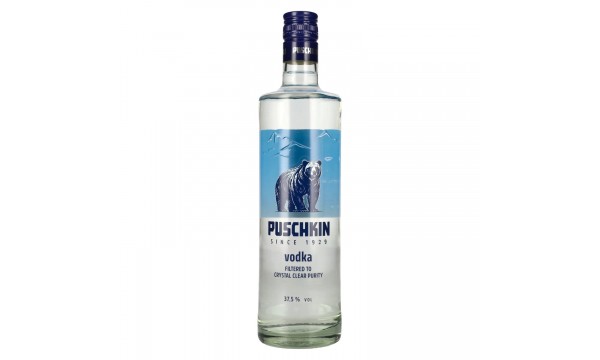 Puschkin Ice-Filtered Vodka 37,5% Vol. 0,7l
