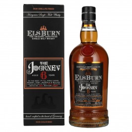 Elsburn 6 Years Old THE JOURNEY Single Malt Batch No. 001 2025 46% Vol. 0,7l dovanų dėžutėje