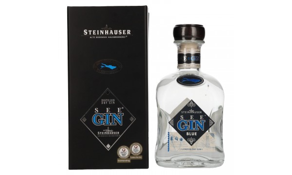 Steinhauser SeeGin BLUE London Dry Gin 48% Vol. 0,7l dovanų dėžutėje