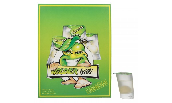 WILDER Willi 25% Vol. 20x0,02l PET WILDER Willi 25% Vol. 20x0,02l PET