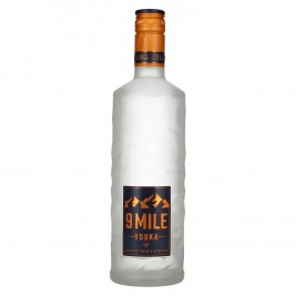 9 Mile Vodka 37,5% Vol. 0,7l + LED lipdukas
