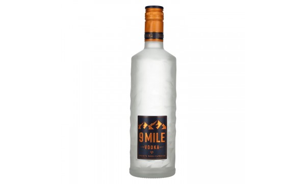 9 Mile Vodka 37,5% Vol. 0,7l + LED lipdukas 9 Mile Vodka 37,5% Vol. 0,7l + LED lipdukas