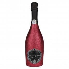 Scavi & Ray PROSECCO Glitzer Pink DOC 11% Vol. 0,75l , briutas