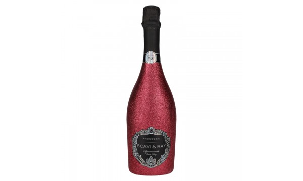 Scavi & Ray PROSECCO Glitzer Pink DOC 11% Vol. 0,75l , briutas