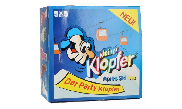 Kleiner Klopfer Après Ski Mix 16,4% Vol. 25x0,02l