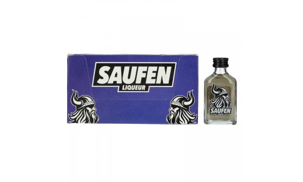 Saufen Liqueur Blaubeer-Likör 16% Vol. 20x0,02l