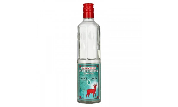 St. Hubertus PFEFFERMINZ Tropfen Minz-Likör 18% Vol. 0,5l St. Hubertus PFEFFERMINZ Tropfen Minz-Likör 18% Vol. 0,5l