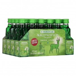 St. Hubertus WALDMEISTER Tropfen Grüner-Likör Limited Edition 15% Vol. 0,02l