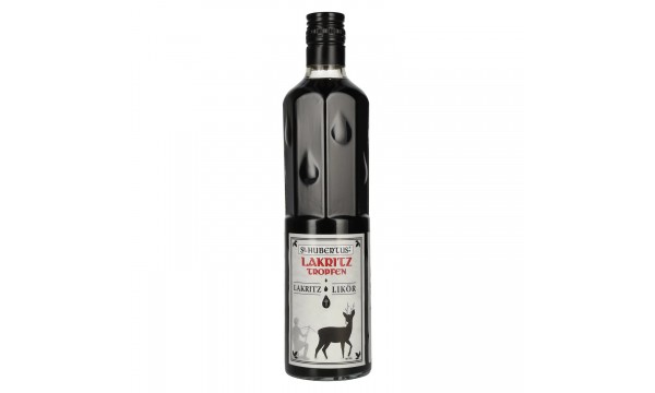 St. Hubertus LAKRITZ Tropfen Lakritz-Likör 16% Vol. 0,5l St. Hubertus LAKRITZ Tropfen Lakritz-Likör 16% Vol. 0,5l