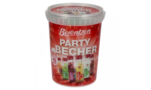 Berentzen Party Becher 16,3% Vol. 27x0,02l PET