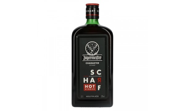 Jägermeister SCHARF SPICED Ginger Kräuterlikör 33% Vol. 0,7l Jägermeister SCHARF SPICED Ginger Kräuterlikör 33% Vol. 0,7l