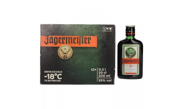 Jägermeister 35% Vol. 12x0,2l Jägermeister 35% Vol. 12x0,2l
