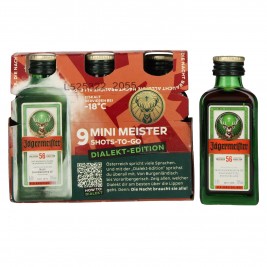 Jägermeister 9-JägerPack Dialekt Edition 35% Vol. 9x0,02l
