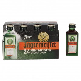 Jägermeister 35% Vol. 24x0,02l