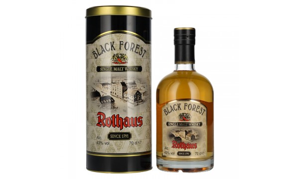 Black Forest Rothaus Single Malt Whisky Edition No. 14 43% Vol. 0,7l tinboxe