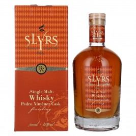 Slyrs Single Malt Whisky Pedro Ximénez Cask Finish 46% Vol. 0,7l dovanų dėžutėje
