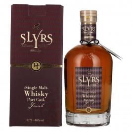Slyrs Single Malt Whisky Port Faß Finish 46% Vol. 0,7l dovanų dėžutėje