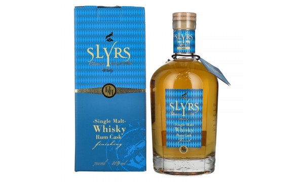 Slyrs RUM CASK FINISH Single Malt Whisky Limited Edition 46% Vol. 0,7l dovanų dėžutėje