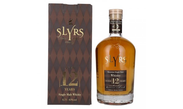 Slyrs 12 metų vieno malto viskio riboto leidimo 43% vol. 0,7 l dovanų dėžutėje