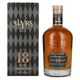 Slyrs 18 Years Old Bavarian Single Malt Whisky Limited Edition 43% Vol. 0,7l dovanų dėžutėje
