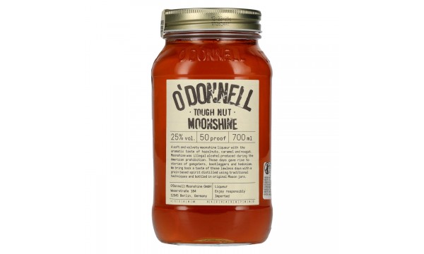 O'Donnell Moonshine HARTE NUSS Likör 25% Vol. 0,7l O'Donnell Moonshine HARTE NUSS Likör 25% Vol. 0,7l