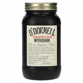 O'Donnell Moonshine STRAWBERRY CREAM Likör 17% Vol. 0,7l