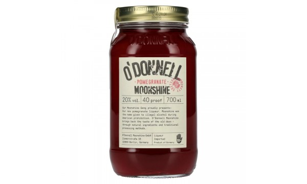O'Donnell Moonshine POMEGRANATE Likör 20% Vol. 0,7l