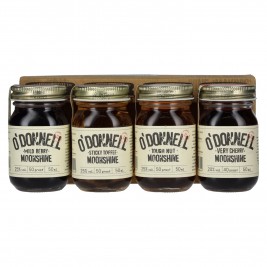 O'Donnell Moonshine SOMMER MINIS 23,8% Vol. 4x0,05l dovanų dėžutėje
