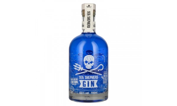 Sea Shepherd Gin BLUE OCEAN EDITION BATCH 002 43,1% Vol. 0,7l Sea Shepherd Gin BLUE OCEAN EDITION BATCH 002 43,1% Vol. 0,7l