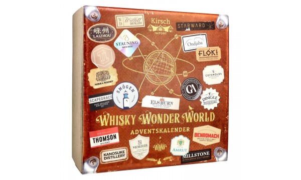 Whisky Wonder World Advento Kalendorius 2026 48,7% Vol. 24x0,02l