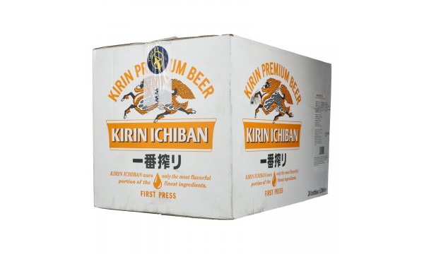 KIRIN ICHIBAN Japan's Premium Beer 5% Vol. 24x0,33l