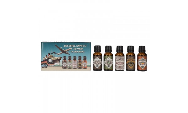 The Bitter Truth Cocktail Bitters Traveler's Set 38,2% Vol. 5x0,02l metalinėje dėžutėje