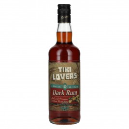 Tiki Lovers Dark Rum Finest Caribbean Blend 57% Vol. 0,7l