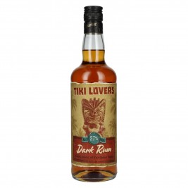 Tiki Lovers Dark Rum Finest Caribbean Blend 57% Vol. 0,7l