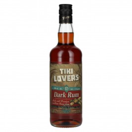 Tiki Lovers Dark Rum Finest Caribbean Blend 57% Vol. 0,7l