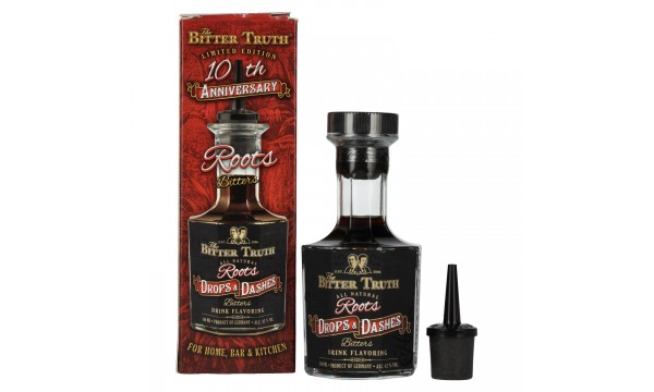 The Bitter Truth Roots Drops & Dashes Bitters 10th Anniversary Limited Edition 42% Vol. 0,1l dovanų dėžutėje