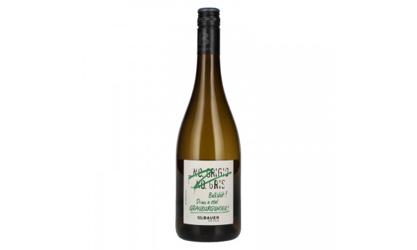 Emil Bauer Grauburgunder Bullshit 2023 12,5% Vol. 0,75l, sausas