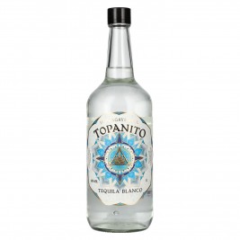 Topanito Blanco Tequila 100% Agave 40% Vol. 1l