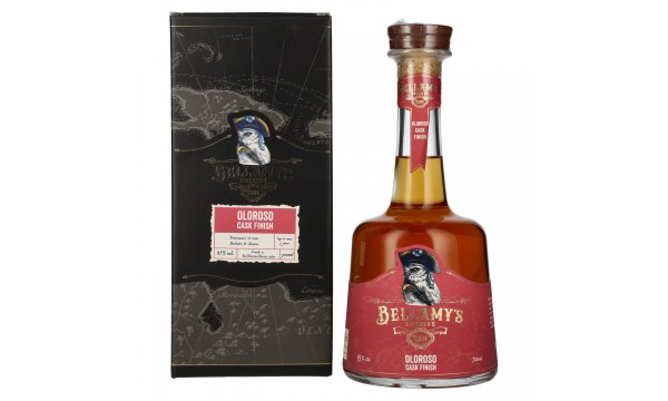 Bellamy's Reserve Rum OLOROSO CASK FINISH 43% Vol. 0,7l dovanų dėžutėje