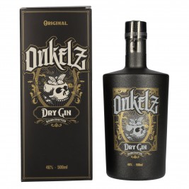 BÖHSE ONKELZ Handcrafted Dry Gin 46% Vol. 0,5l dovanų dėžutėje